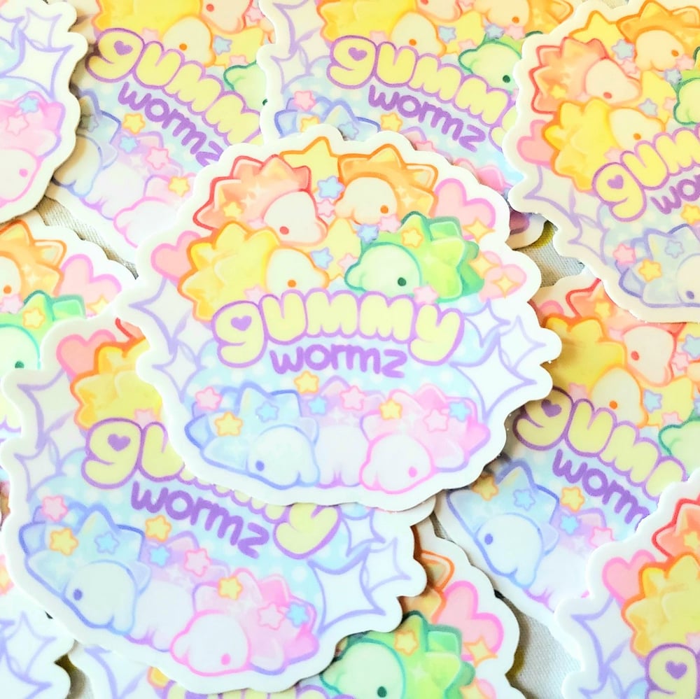 Image of gummy snomz sticker