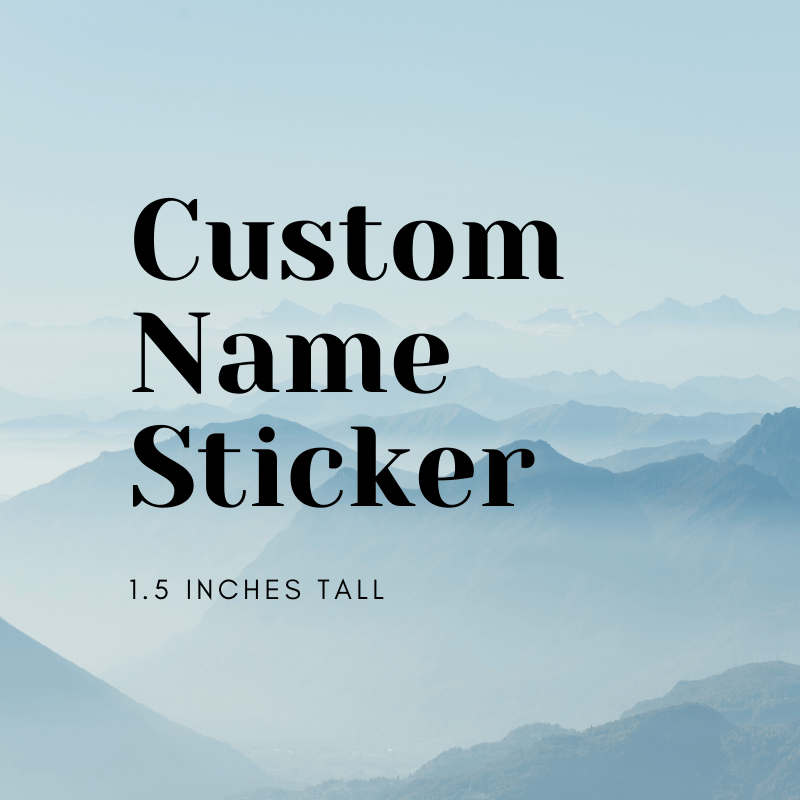 Image of Custom Name Sticker