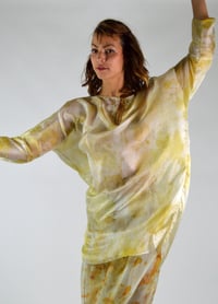 Image 3 of golden feather weight tunic