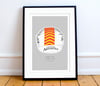 Ariostea Oece cap print - A4 or A3