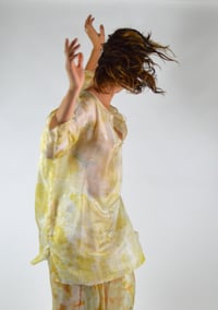 Image 2 of golden feather weight tunic