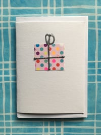 Image 1 of Silver Bow Dotty Present