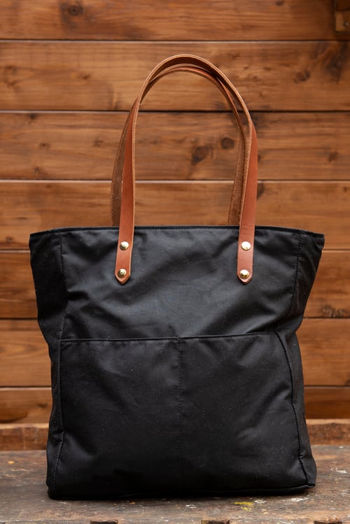 Image of Shopper - Waxed canvas collection - 4 colours available