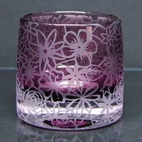 Image 1 of Heather tealight holder with papercut design
