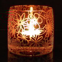Image 2 of Heather tealight holder with papercut design