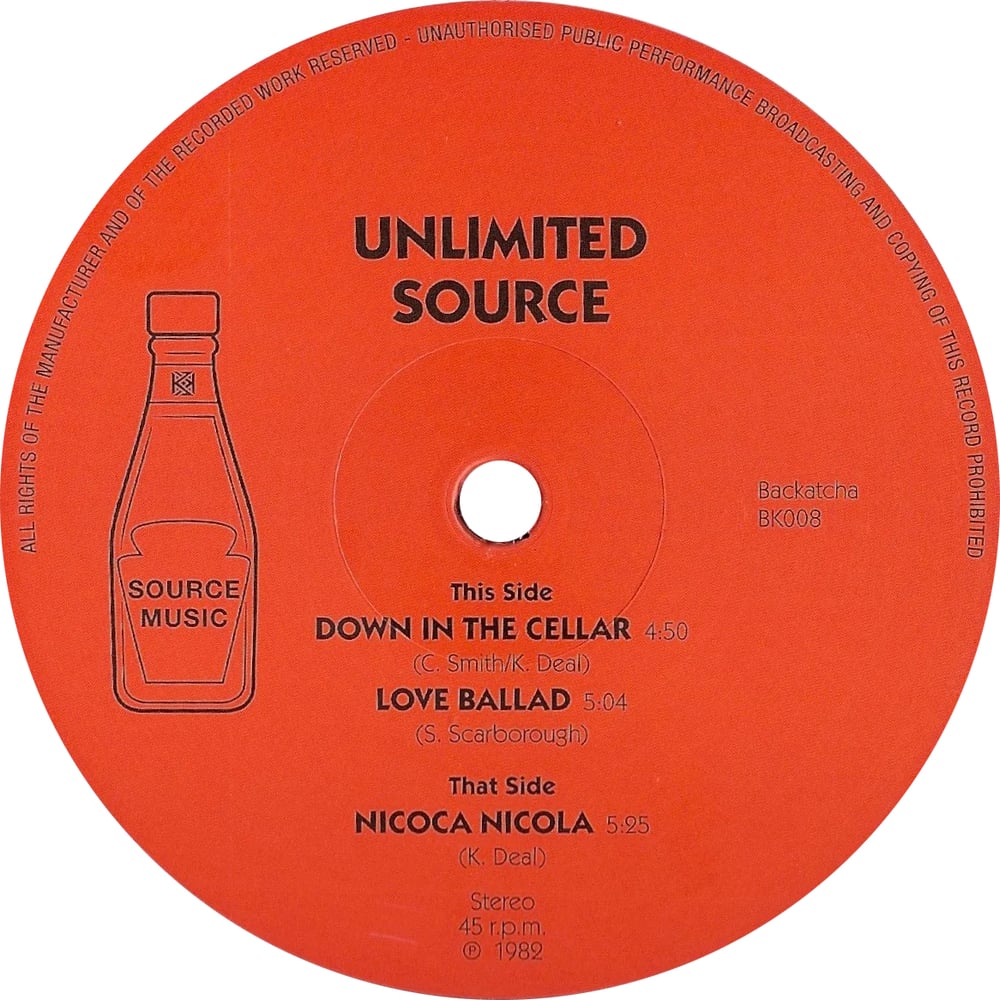 Image of SOLD OUT Unlimited Source EP 