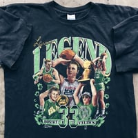 Image 1 of Original 1992 Salem Sportswear Larry Bird Tee.