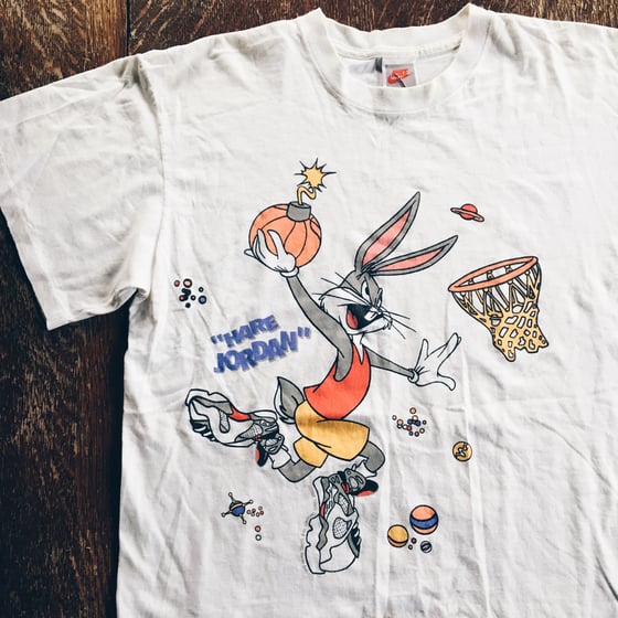 Image of Original 1993 Nike Air Jordan “Hare” Tee.