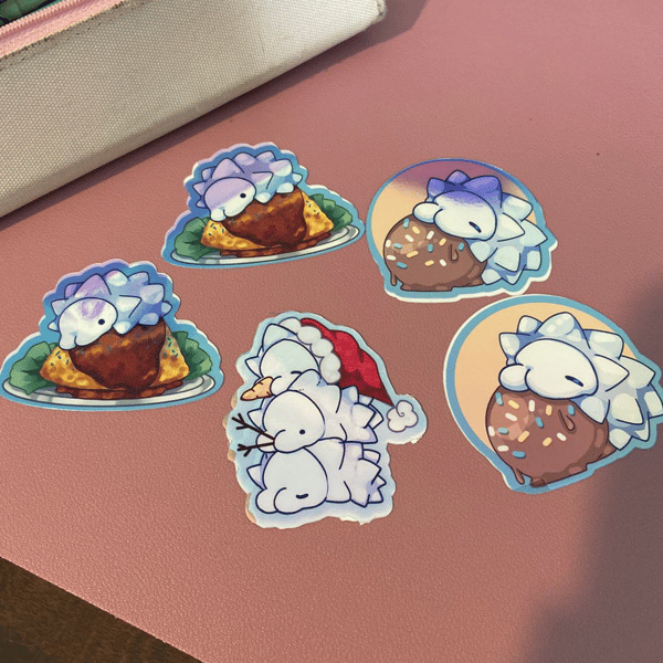 Image of Quirky (Imperfect) Snom Stickers
