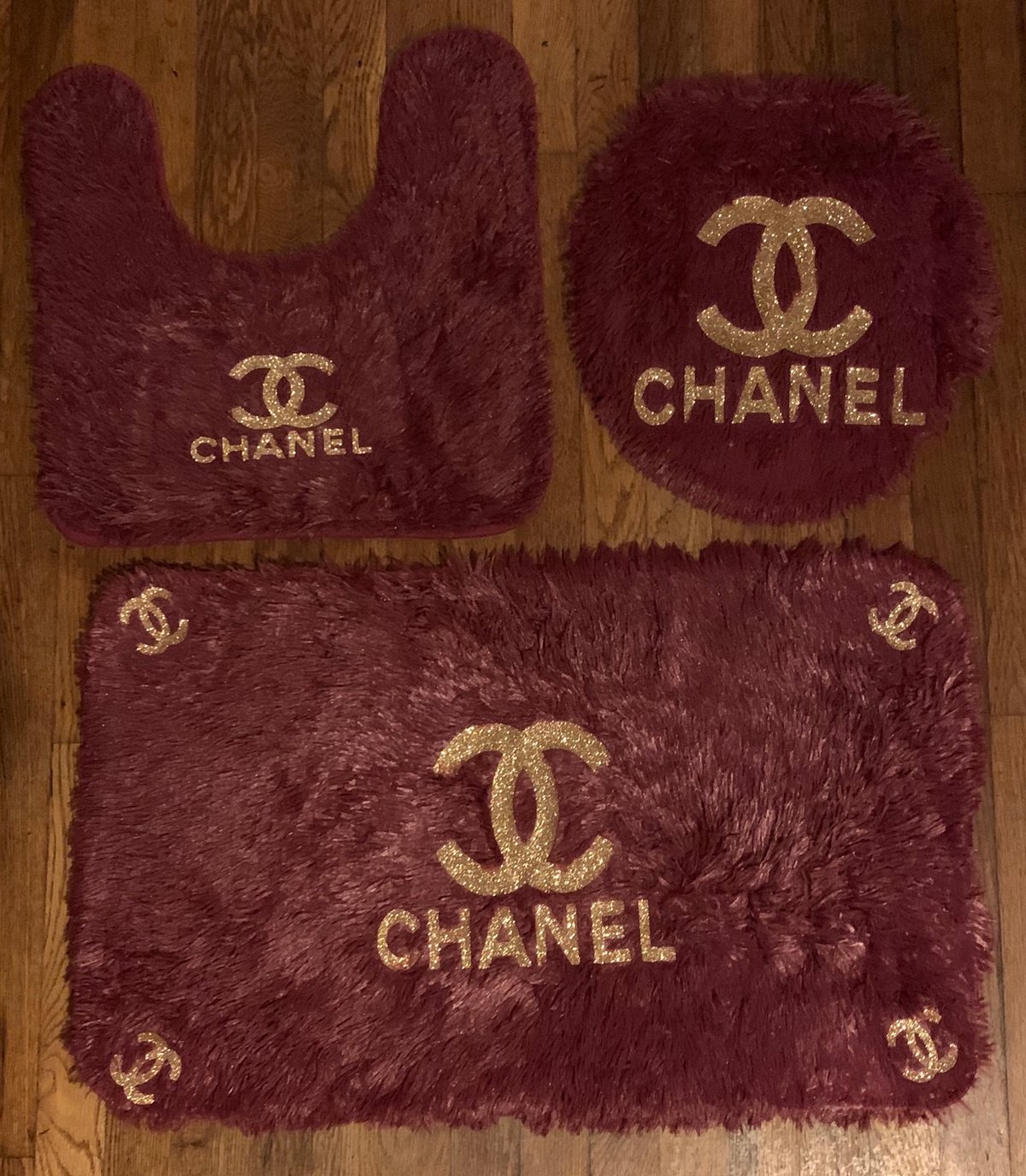 Chanel Inspired Bathroom Set/Fendi
