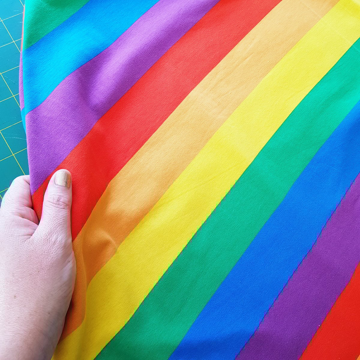 Image of Stretchy Baby Wrap - Rainbow