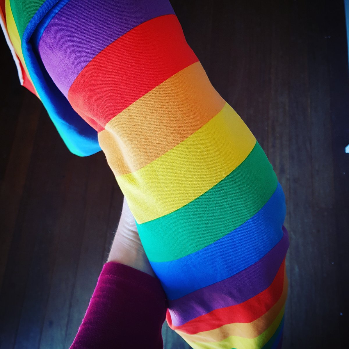 Image of Stretchy Baby Wrap - Rainbow