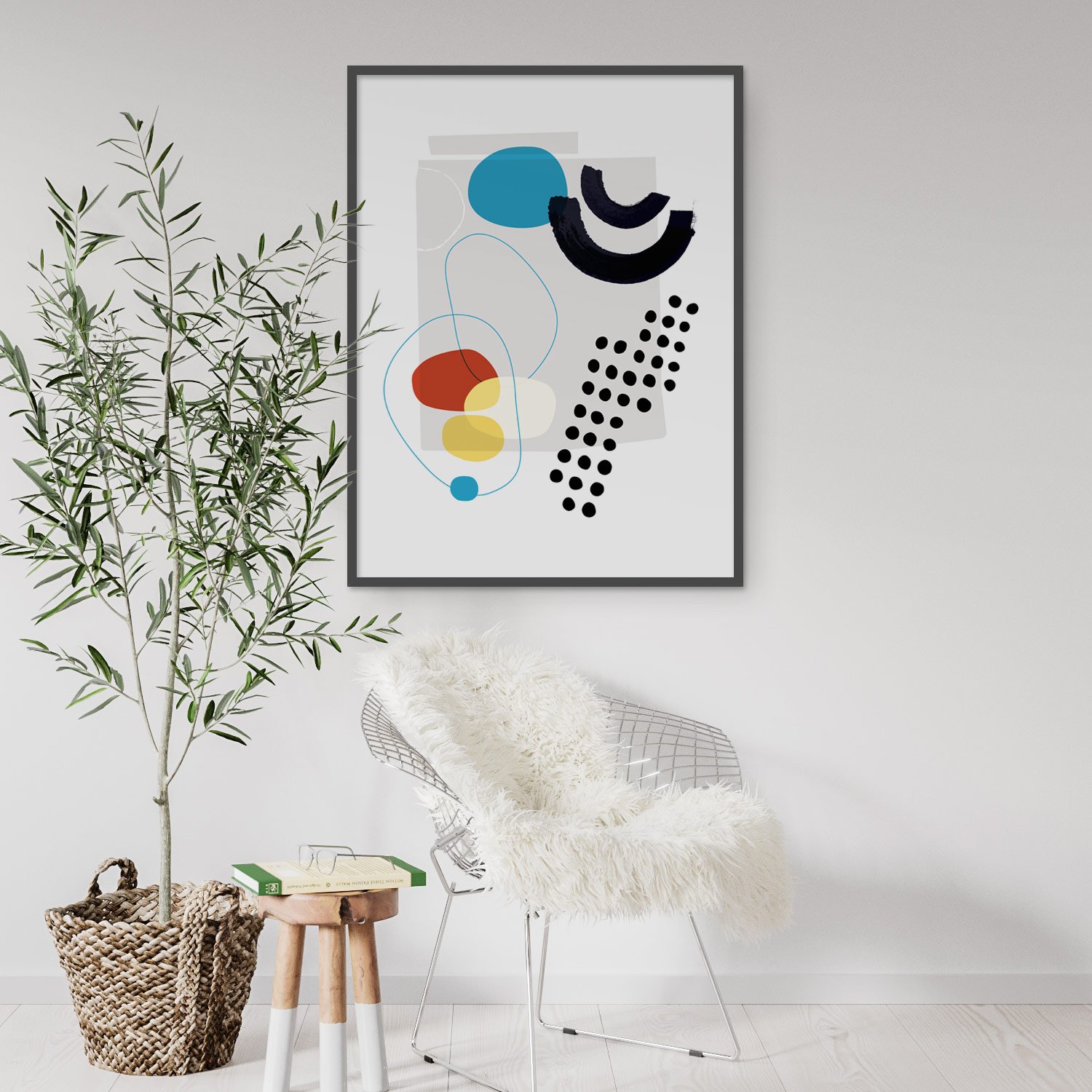 Image of Shape & Hue Series No. 6 Art Print