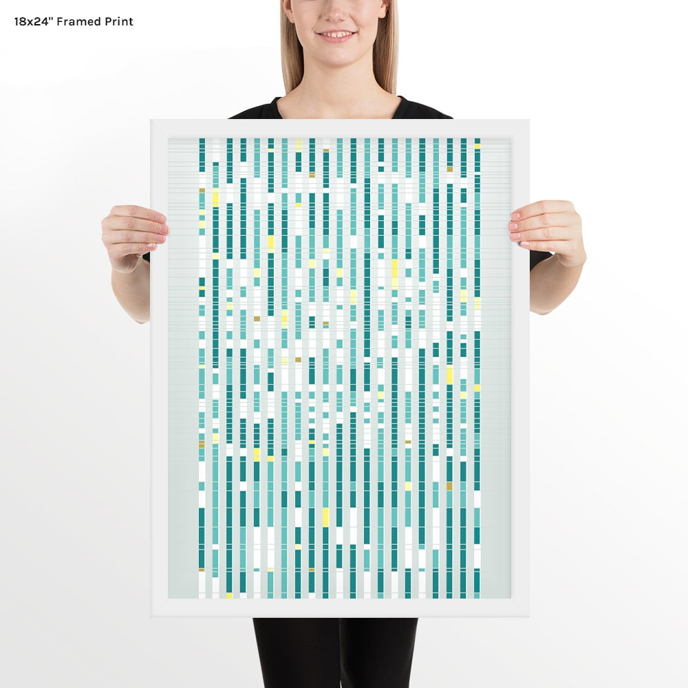 Image of Ocean Mosaic Art Print