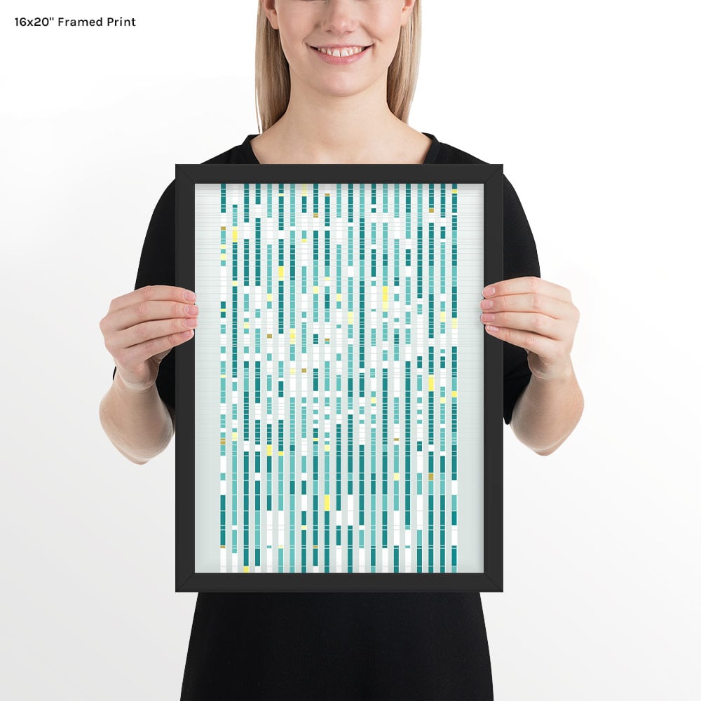 Image of Ocean Mosaic Art Print