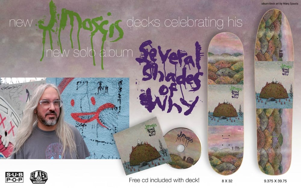 TABLA ALIEN JMASCIS SEVERAL SHADES OF WHY LONGBOARD X COLLECTORS