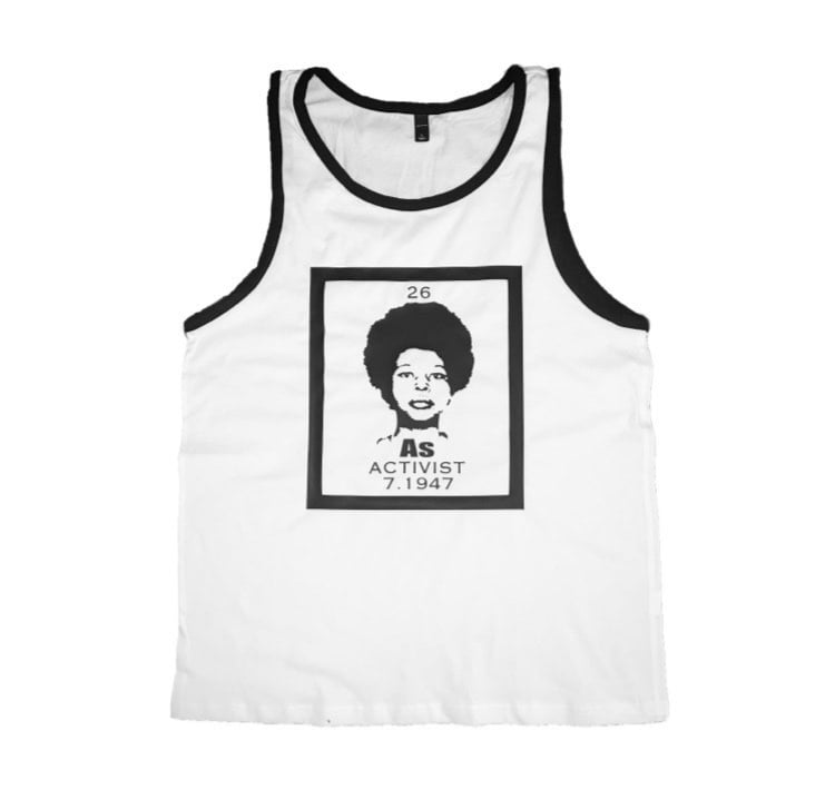 Image of Assata Shakur Periodic Table Tank
