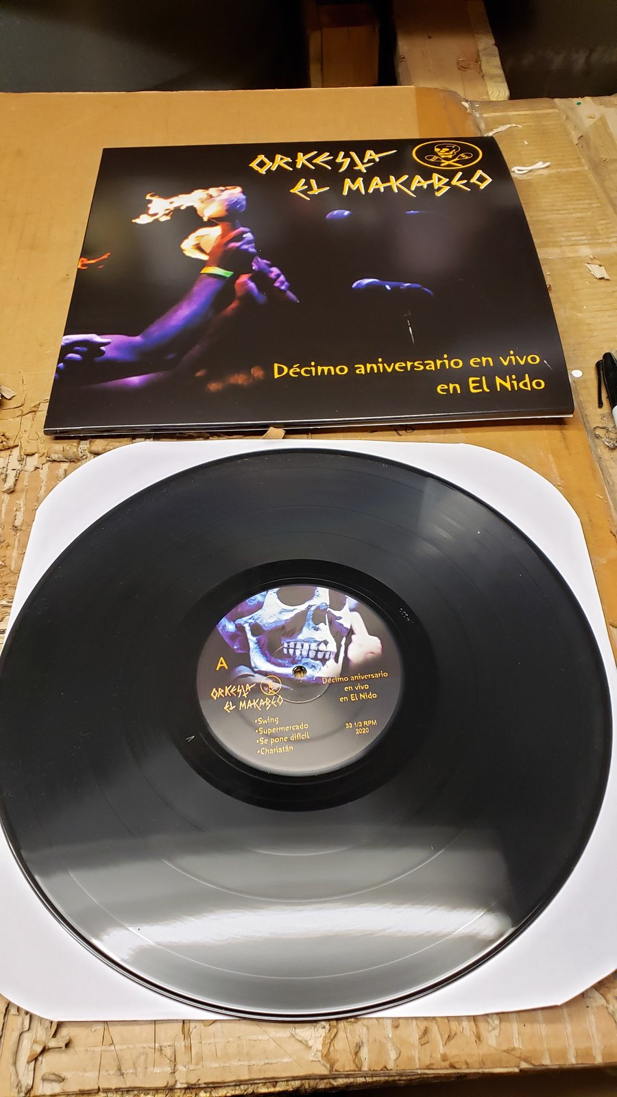 Maca Tienda — DOUBLE LP- Décimo aniversario en vivo en El Nido