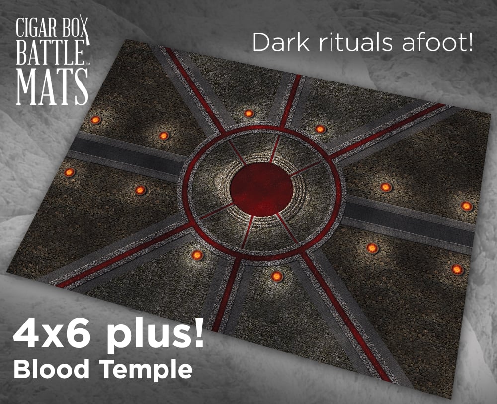 Image of Blood Temple -- 4' by 6' plus -- #860