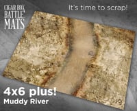 Image 1 of Muddy River -- 4' by 6' plus -- #870