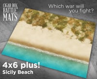 Image 1 of Sicily Beach -- 4' x 6' plus -- #890