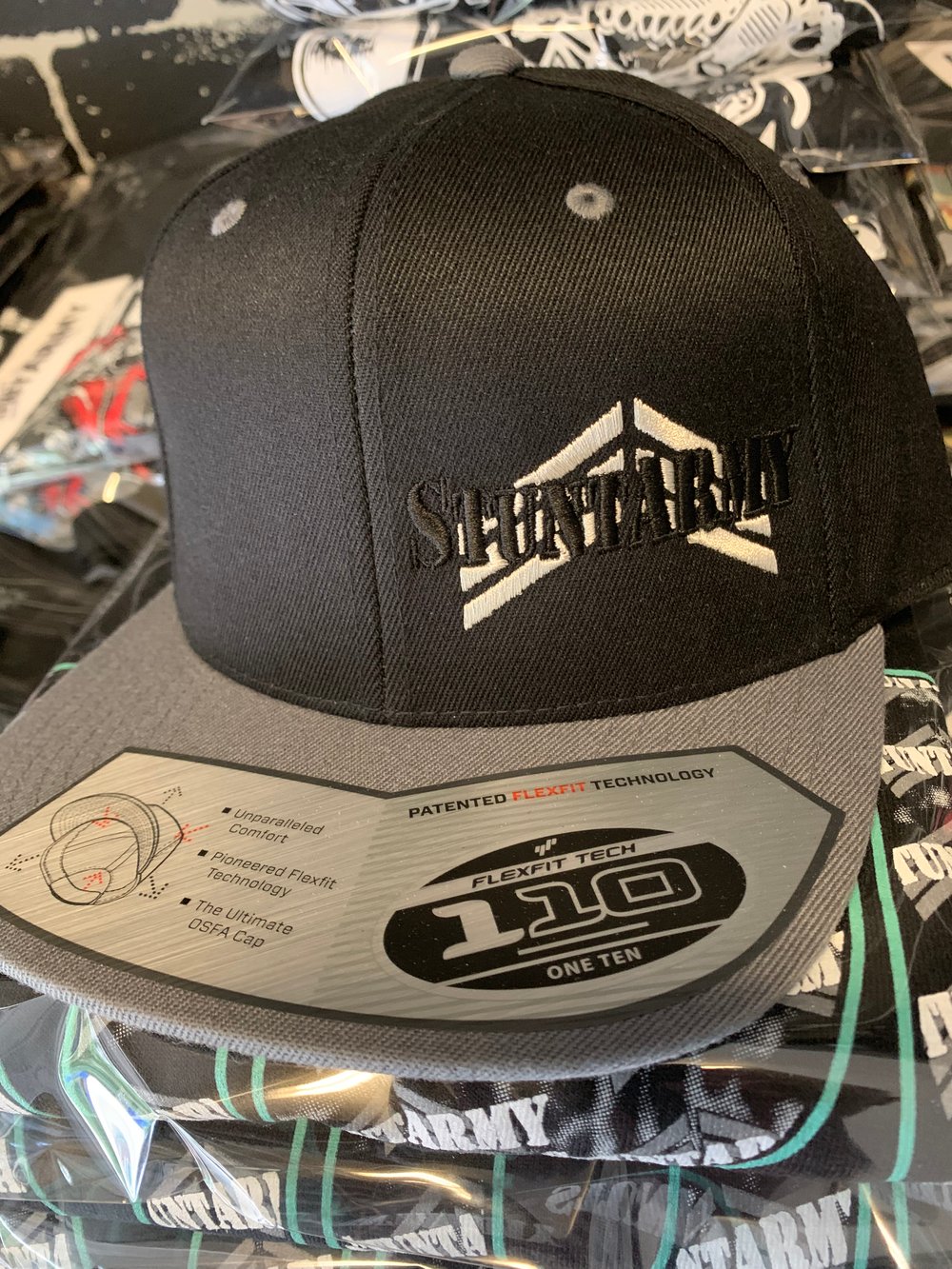 Image of StuntARMY Snapback-Black/Grey