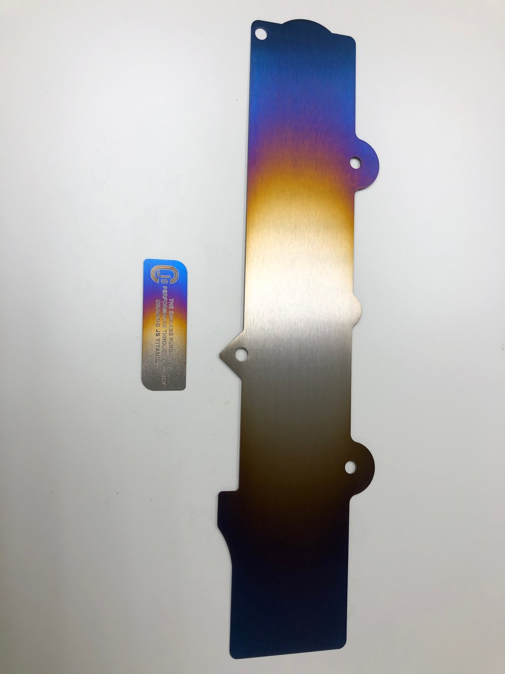 Mitsubishi Evo X 10 Titanium coil pack cover.