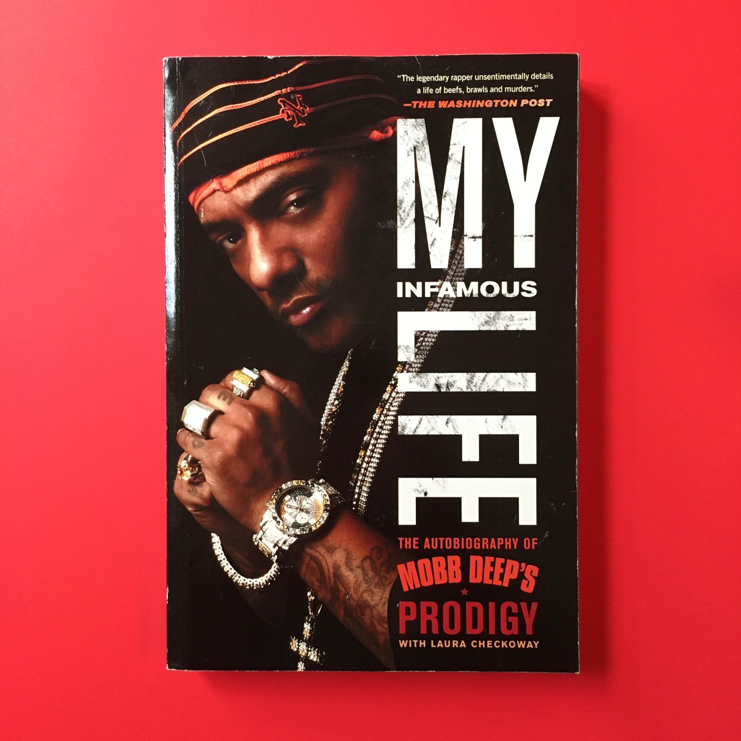 Image of Prodigy "My Life" Softcover Book. The Autobiography of Prodigy (R.I.P.)