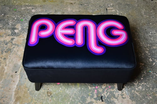 Image of New Mid Century Modern Style Footstool Ottoman Peng LIMITED EDITION