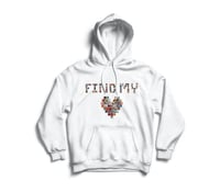 White “Find My Love” Hoodie