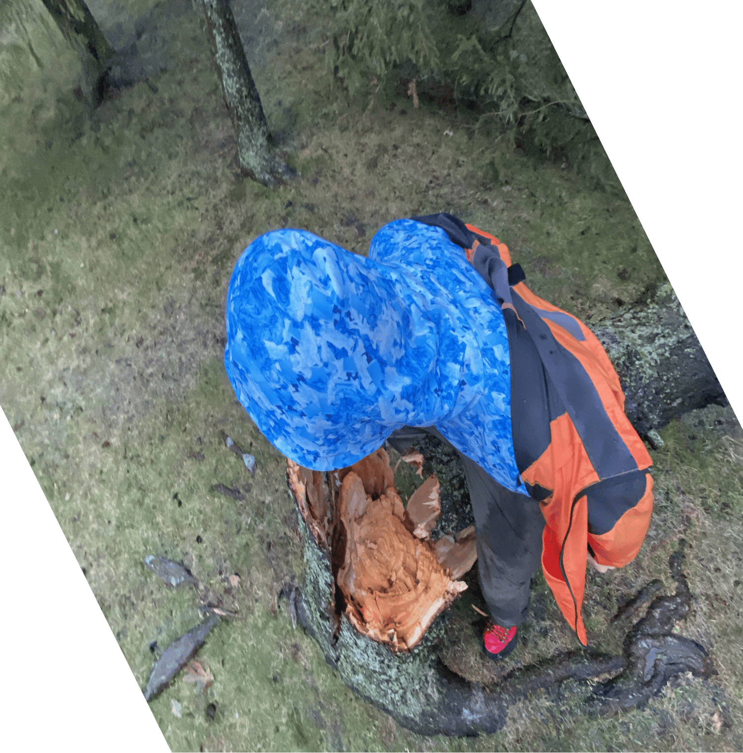 Garbage Camouflage Hoodie James Wallace Online