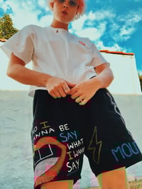 Image 2 of loud mouth shorts