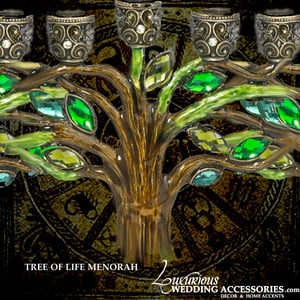 Image of Tree of Life Menorah