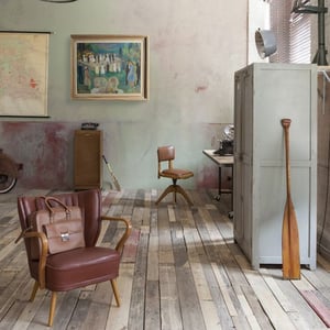 Image of 1941, Swedish Oil Painting, 'The Dance Floor,' Nils Öst