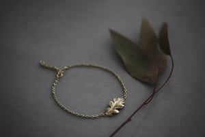 Image of *SALE* oak leaf bracelet (in silver or 9ct gold)