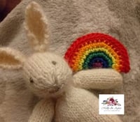 Image 4 of newborn rainbow photography prop