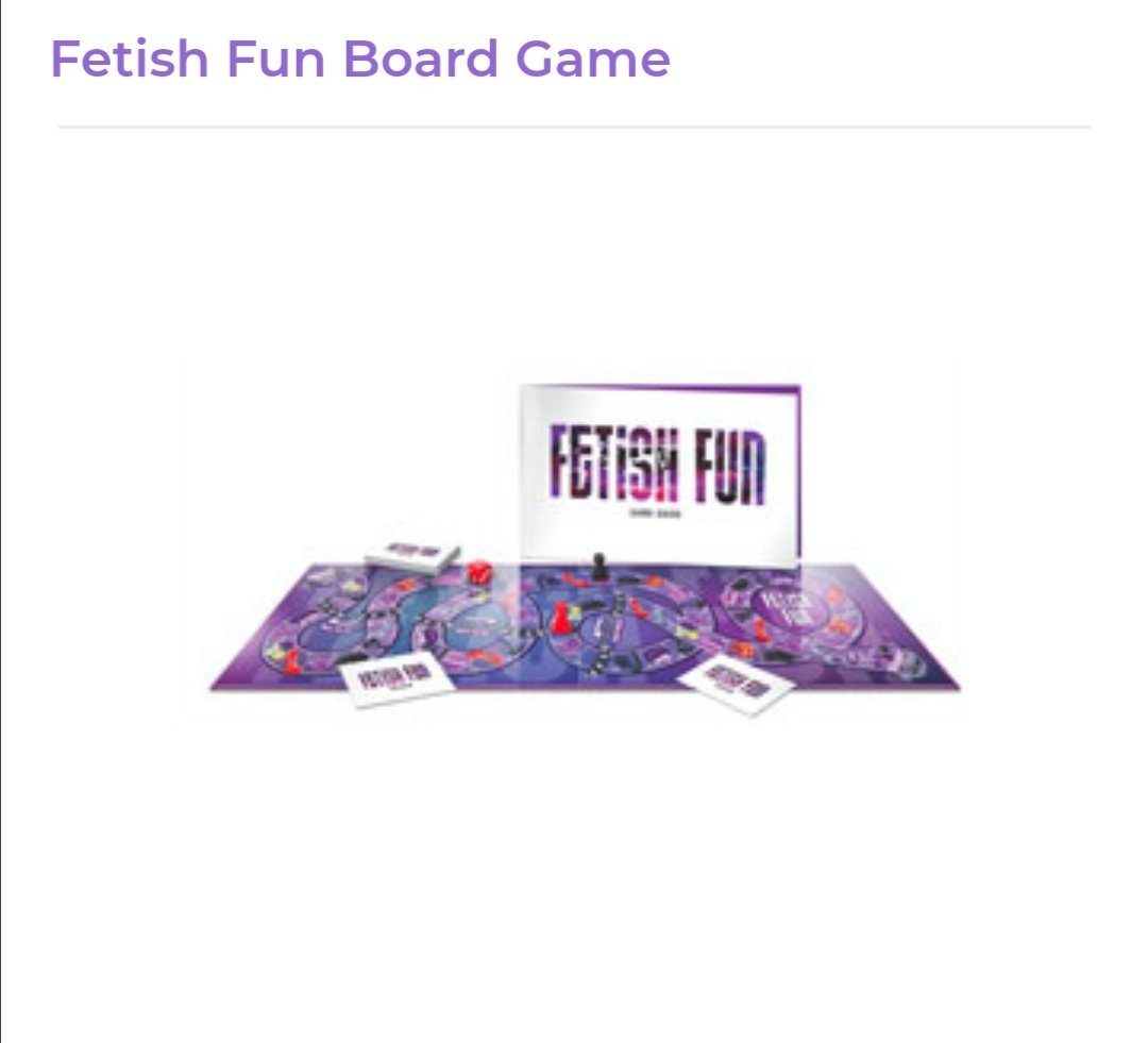 Image of Fetish Fun Board Game