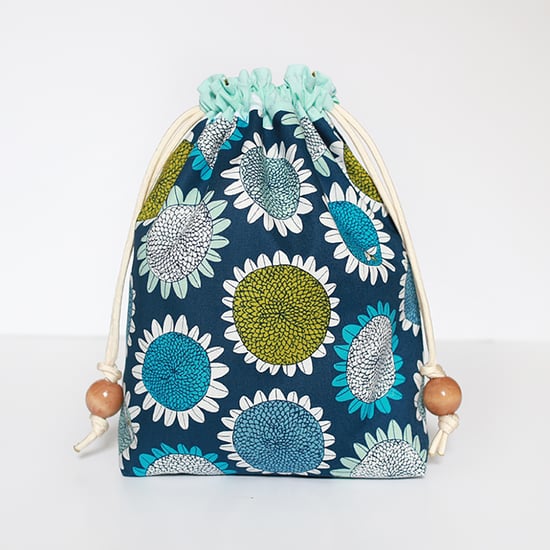 Lined Drawstring Bag Expansion Pattern (Paper Copy) | Jeni Baker Patterns