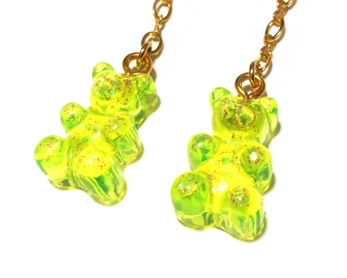Image of Lemon Gummy Bear Earrings