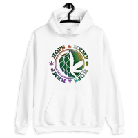 Image 3 of Whipped Sunburst Hoodie White