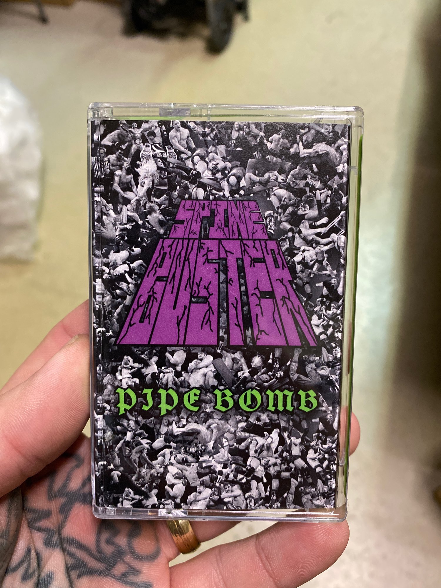 Image of SPINEBUSTER- PIPE BOMB TAPE