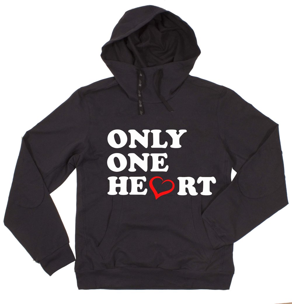 Only One Heart Old Skool Hoodie