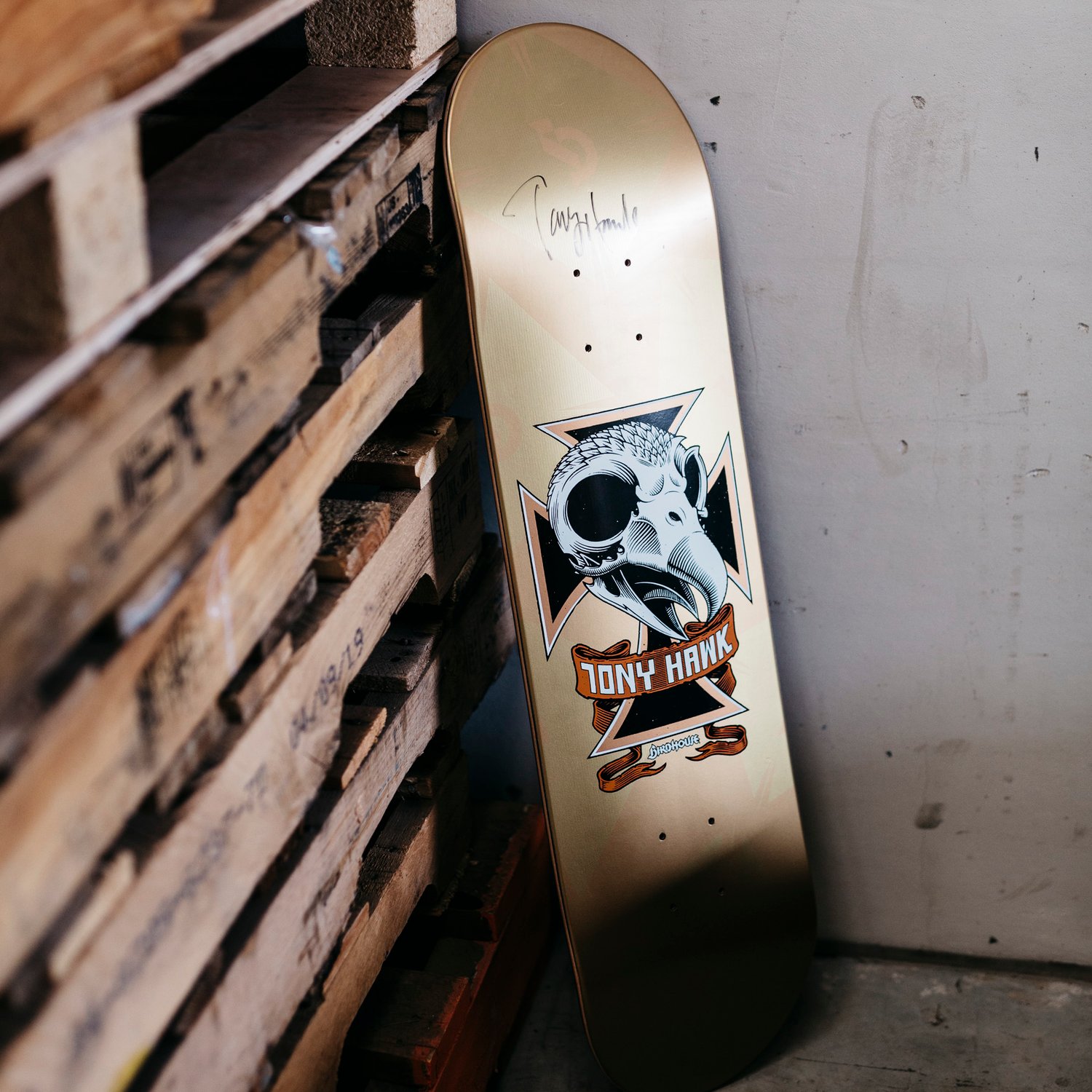 Image of Signed Tony Hawk Deck from Birdhouse Skateboards - Bushfire Support Raffle Ticket