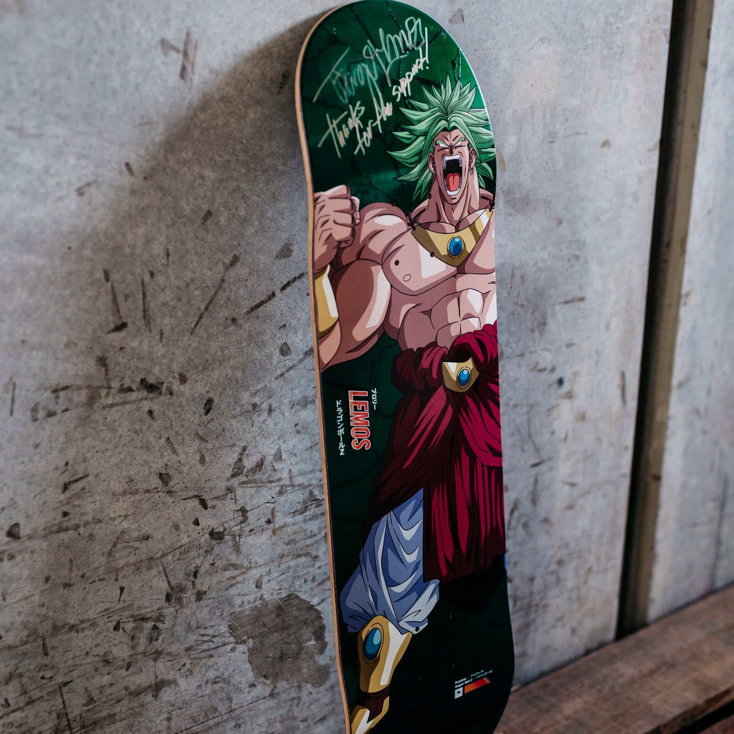 Image of Signed Tiago Lemos Deck from Primitive Skateboarding - Bushfire Support Raffle Ticket