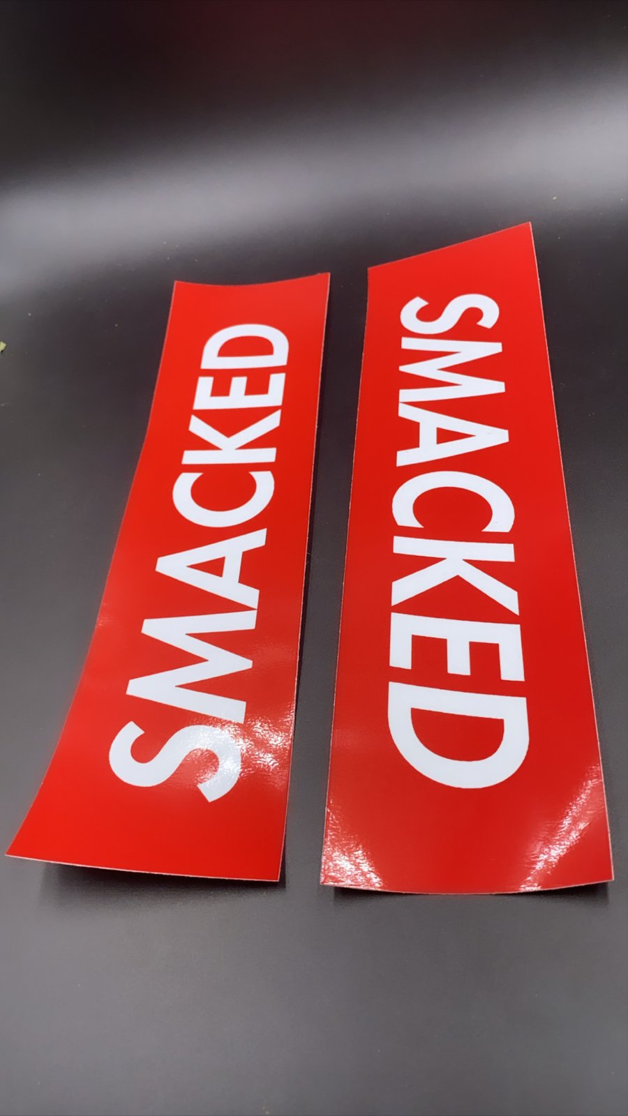 Image of SMACKED Original Box Logo XL 12inch Banner Sticker 