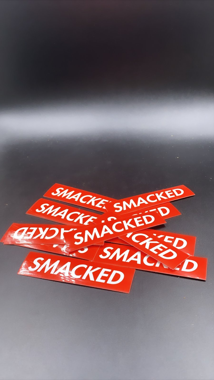 Image of Smacked Box Logo Sticker Small 