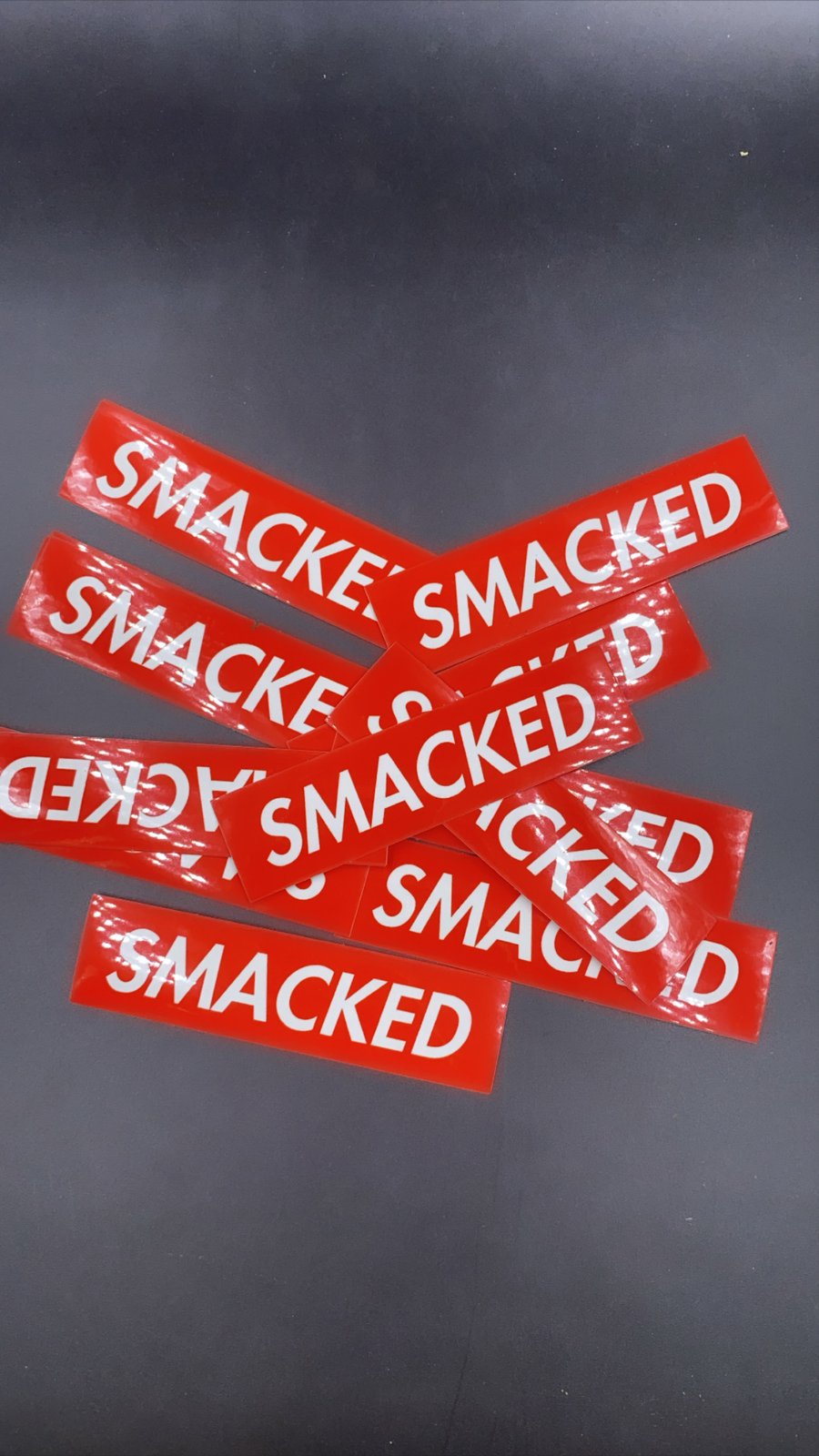 Image of Smacked Box Logo Sticker Small 