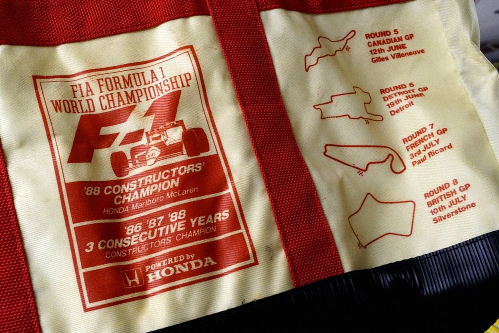 Constructors' Champions Honda F-1 Duffle Bag