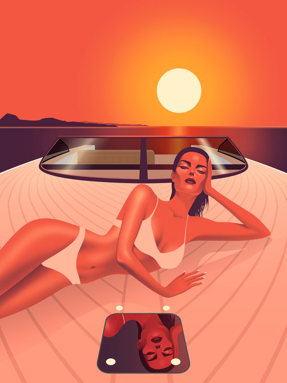 Image of Sunset in Ibiza with Vandutch