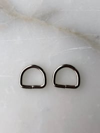 D-ring - Sølv